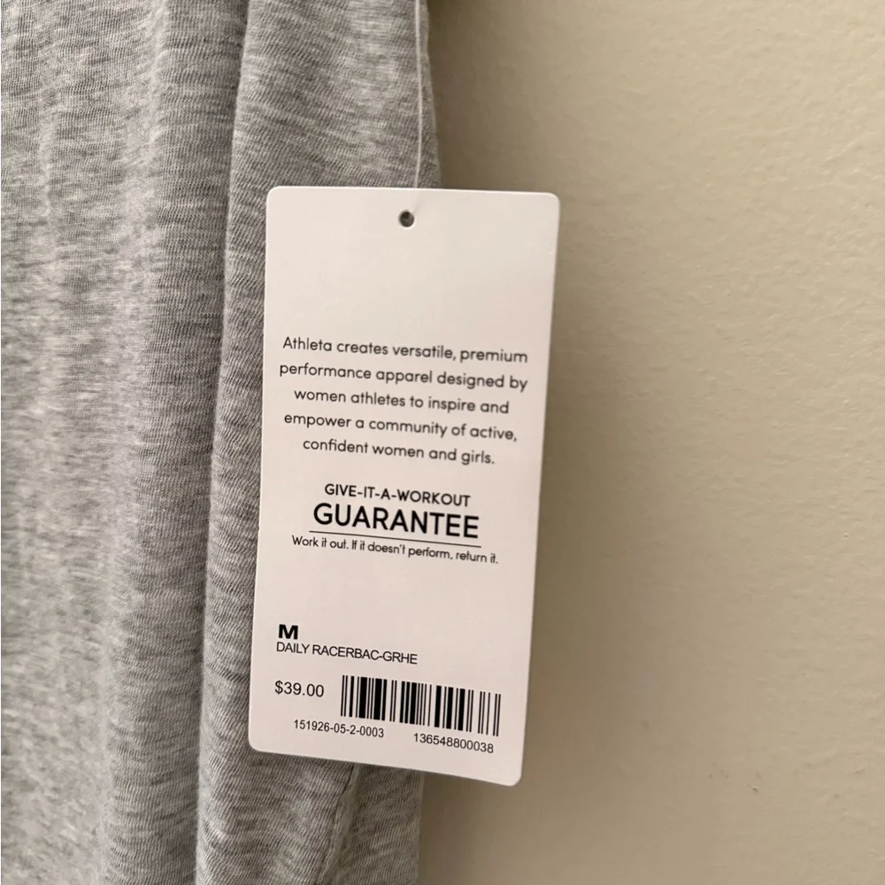 Athleta Light Gray Women's Tank Top - Picture 3 of 5